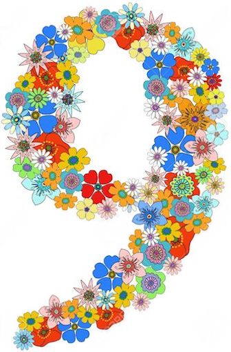 negen-bloemen